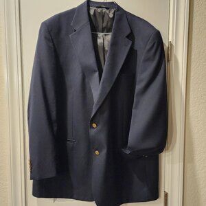 CM Gold Series Men's Navy Blue Sports Coat size 52L.  ITEM 1124251MC